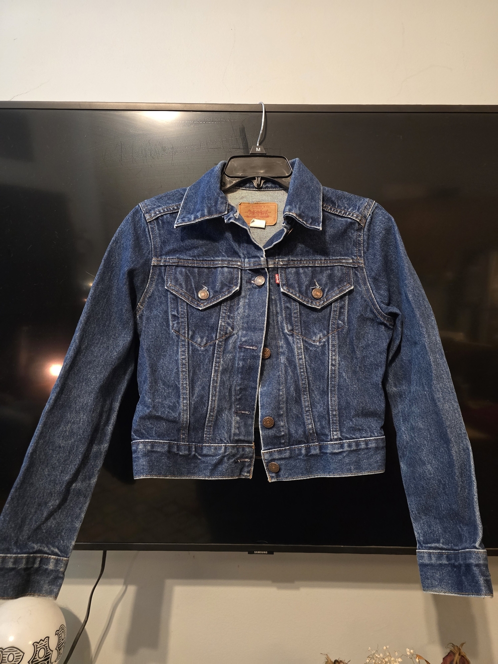 Levi's Dark Blue Women's Denim Trucker Jacket